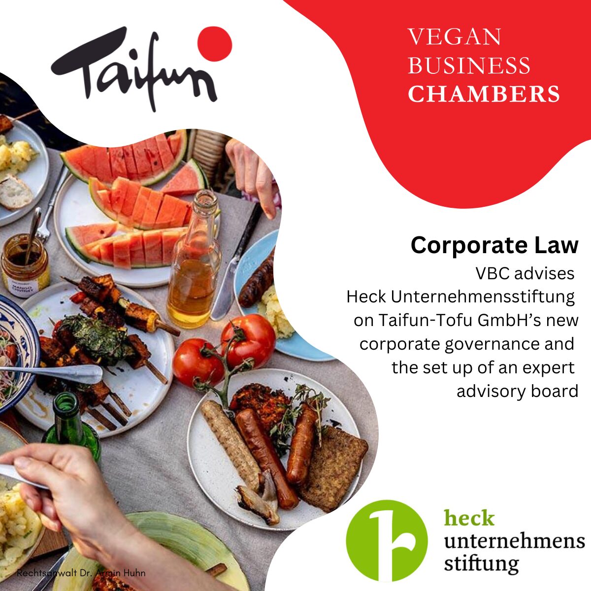 Heck Unternehmensstiftung – Neuausrichtung der Corporate Governance der Taifun-Tofu GmbH